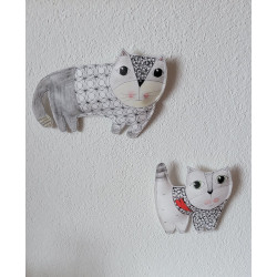 Wandtiere "Wallies"