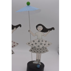 "Mädchen mit Schirm"