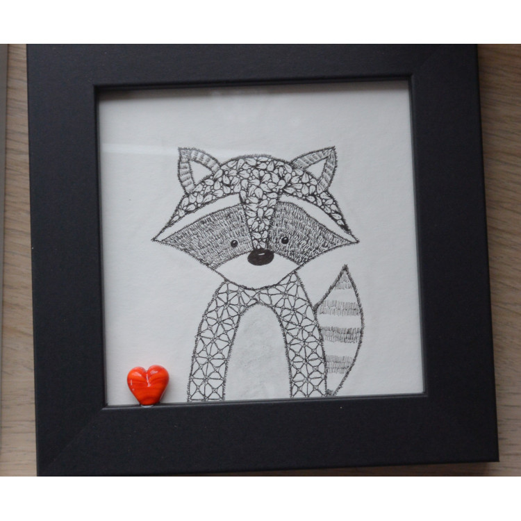 Kinderbild  "Waschbär"